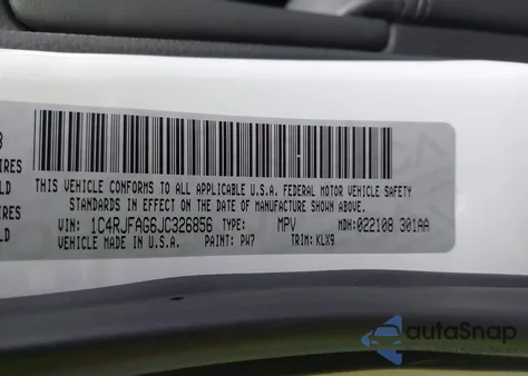 2018 Jeep Grand Cherokee Altitude 4X4 z USA, uszkodzony, nr VIN 1C4RJFAG6JC326856